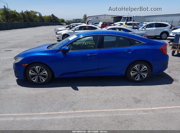 2HGFC1F3XHH646597 2017 HONDA CIVIC Blue Vista interior de 360 grados