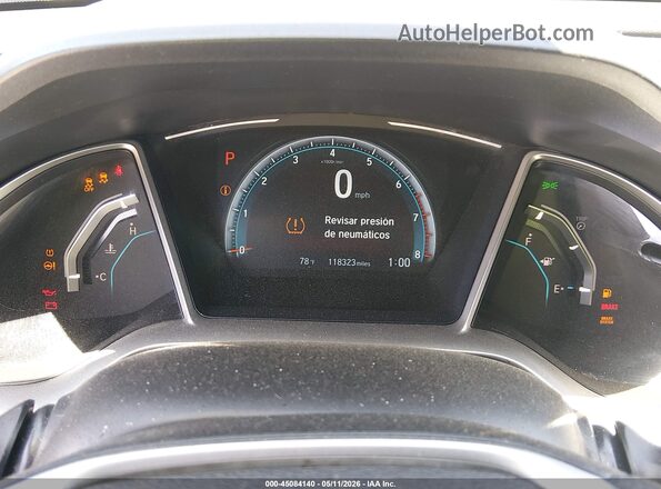 2HGFC1F3XHH646597 2017 HONDA CIVIC Blue Vista de los asientos traseros