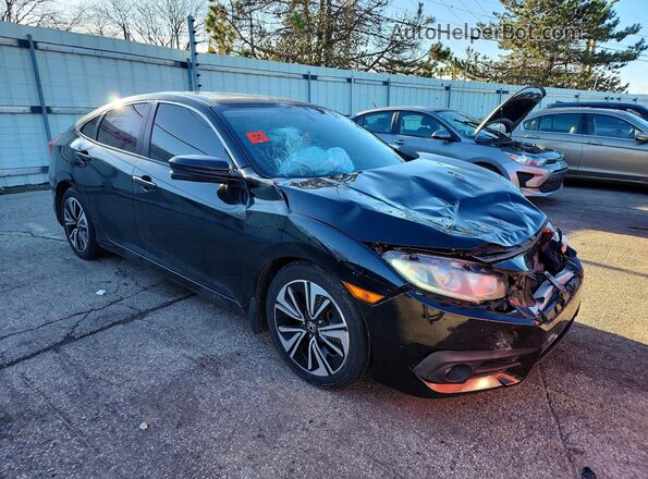 2HGFC1F3XHH656756 2017 HONDA CIVIC Black წინა მარჯვენა