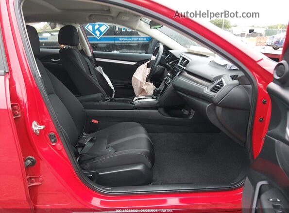 2HGFC1F3XLH680287 2020 HONDA CIVIC Red Front interior view