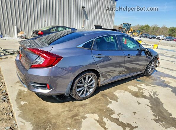 2HGFC1F3XMH705867 2021 HONDA CIVIC Gray Tył prawy