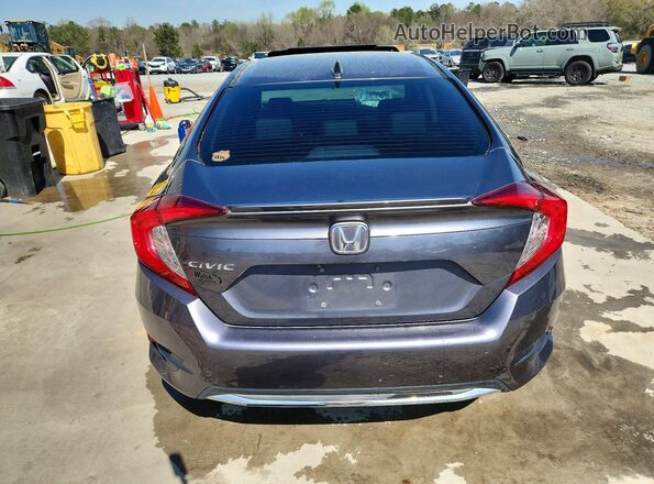 2HGFC1F3XMH705867 2021 HONDA CIVIC Gray Widok z tyłu