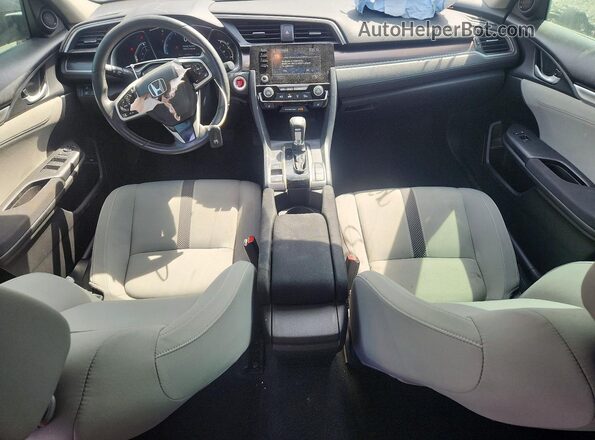 2HGFC1F3XMH705867 2021 HONDA CIVIC Gray Widok deski rozdzielczej
