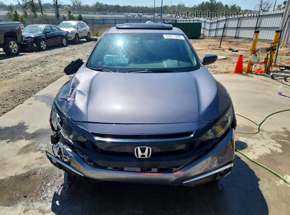 2HGFC1F3XMH705867 2021 HONDA CIVIC Gray Widok z przodu