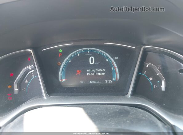 2HGFC1F71HH643915 2017 HONDA CIVIC White Вид задніх сидінь