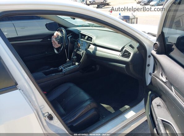 2HGFC1F71HH643915 2017 HONDA CIVIC White Вид салону спереду