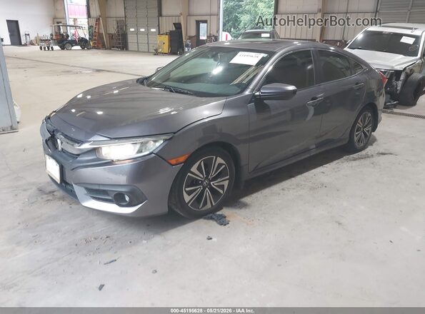 2HGFC1F72HH631224 2017 HONDA CIVIC Gray Передня ліва чверть