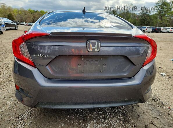 2HGFC1F73GH658592 2016 HONDA CIVIC Gray Widok z tyłu