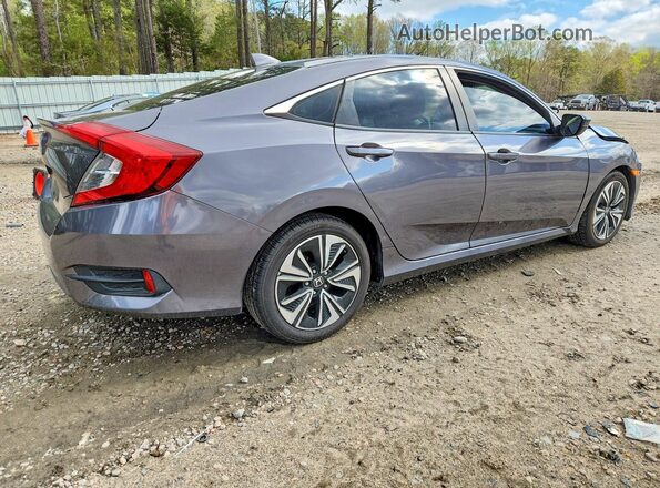2HGFC1F73GH658592 2016 HONDA CIVIC Gray Tył prawy