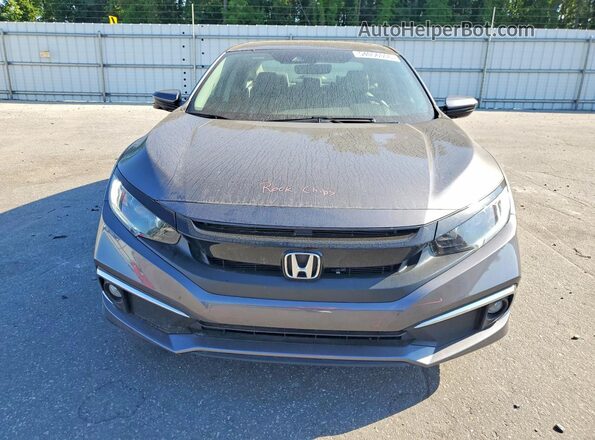 2HGFC1F76MH702399 2021 HONDA CIVIC Silver Widok z przodu