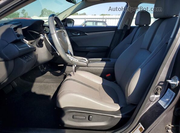 2HGFC1F76MH702399 2021 HONDA CIVIC Silver Widok wnętrza z przodu