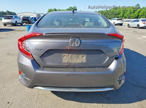 2HGFC1F76MH702399 2021 HONDA CIVIC Silver Widok z tyłu