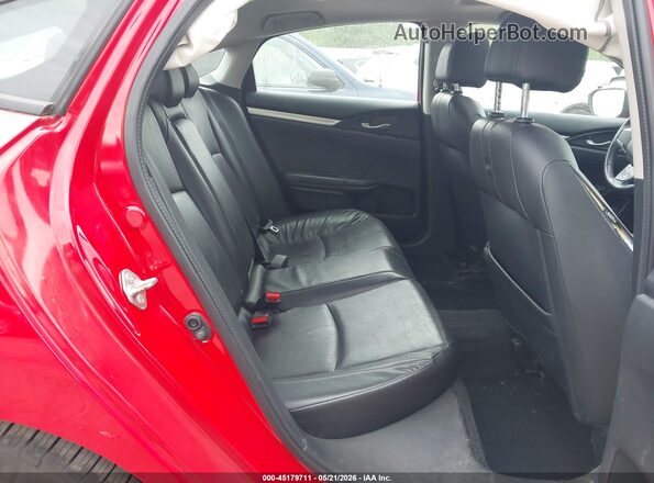 2HGFC1F79GH655499 2016 HONDA CIVIC Red Widok naklejki z numerem VIN