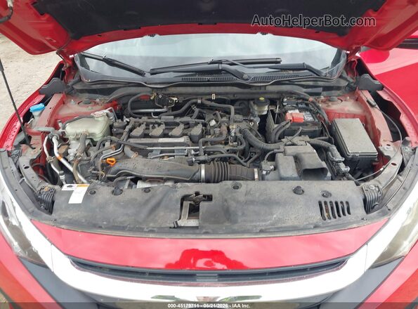 2HGFC1F79GH655499 2016 HONDA CIVIC Red Widok z tyłu