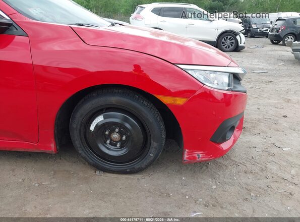 2HGFC1F79GH655499 2016 HONDA CIVIC Red Widok z przodu