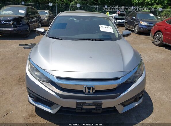 2HGFC1F81HH645625 2017 HONDA CIVIC Silver Սալոնի հետևի տեսք