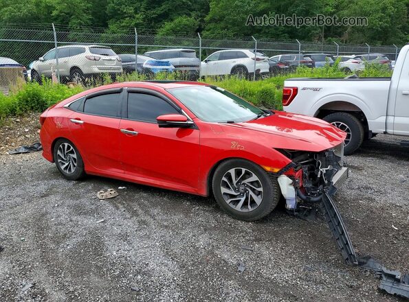 2HGFC1F93GH632205 2016 HONDA CIVIC Red 