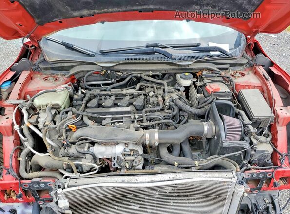 2HGFC1F93GH632205 2016 HONDA CIVIC Red 
