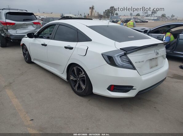 2HGFC1F95GH645604 2016 HONDA CIVIC White Հետևի ձախ