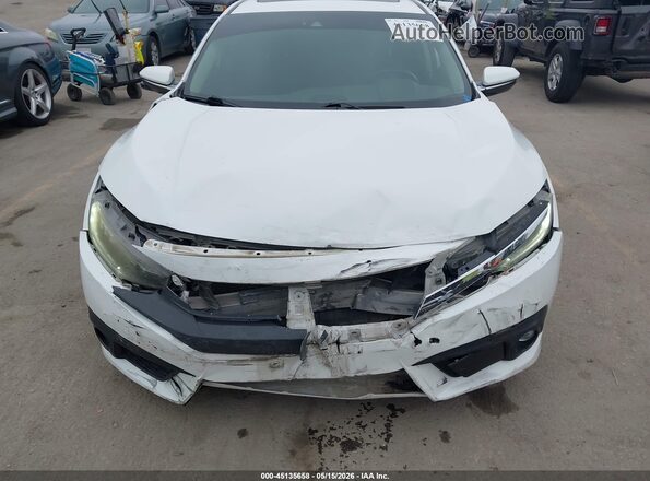 2HGFC1F95GH645604 2016 HONDA CIVIC White Սարքավորումների վահանակի տեսք