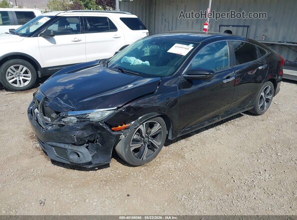 2HGFC1F97GH631638 2016 HONDA CIVIC Black Front left