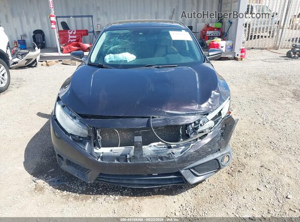 2HGFC1F97GH631638 2016 HONDA CIVIC Black Dashboard view