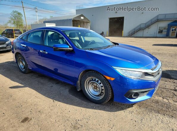 2HGFC1F98JH106319 2018 HONDA CIVIC Blue 