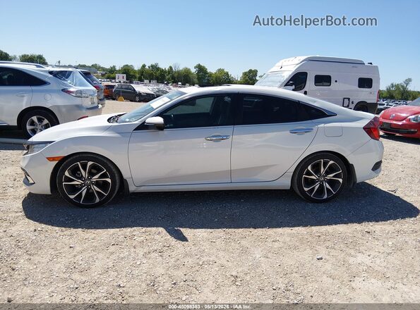 2HGFC1F99LH680446 2020 HONDA CIVIC White Widok wnętrza 360 stopni