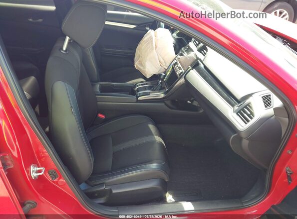 2HGFC2E82LH600998 2020 HONDA CIVIC Red Front interior view