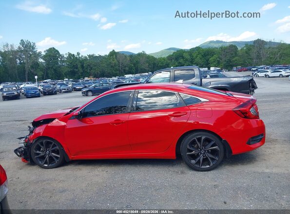 2HGFC2E82LH600998 2020 HONDA CIVIC Red 