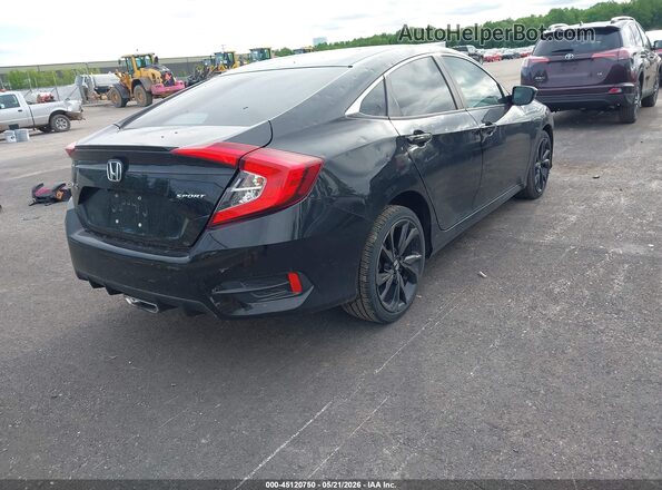 2HGFC2E88LH509878 2020 HONDA CIVIC Black Trasero derecho
