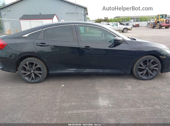 2HGFC2E88LH509878 2020 HONDA CIVIC Black Vista interior trasera