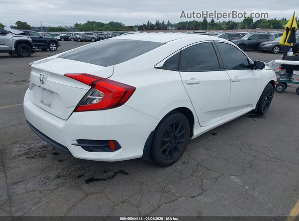 2HGFC2F50GH522165 2016 HONDA CIVIC Белый Задняя правая четверть