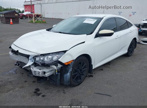 2HGFC2F50GH522165 2016 HONDA CIVIC Белый Передняя левая четверть