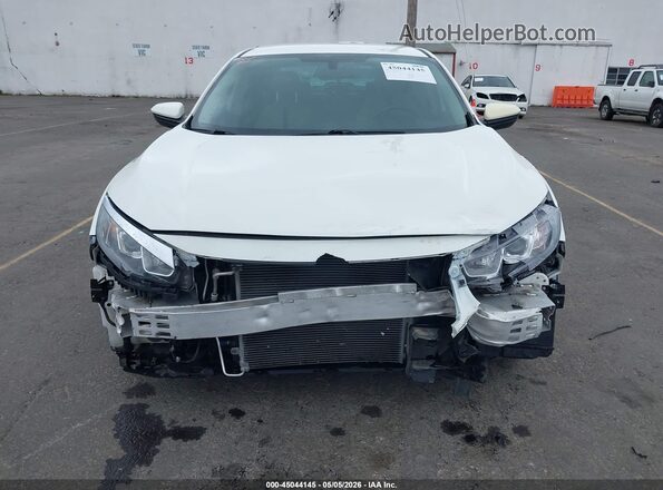 2HGFC2F50GH522165 2016 HONDA CIVIC Белый Вид задней части салона