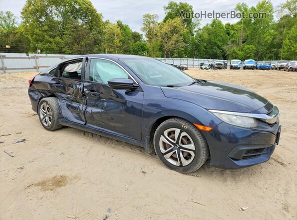 2HGFC2F50HH577426 2017 HONDA CIVIC Blue Delantero derecho