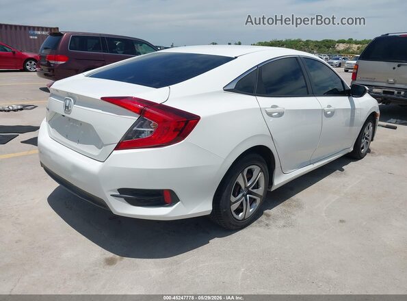 2HGFC2F50JH532993 2018 HONDA CIVIC White Tył prawy