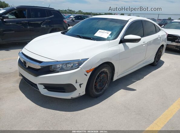2HGFC2F50JH532993 2018 HONDA CIVIC White Przód lewy
