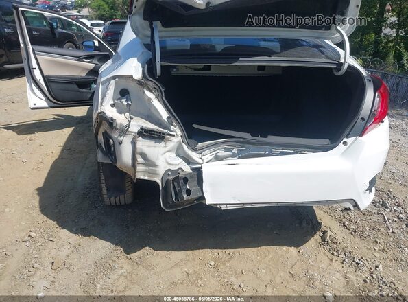 2HGFC2F50JH541287 2018 HONDA CIVIC White Widok z przodu