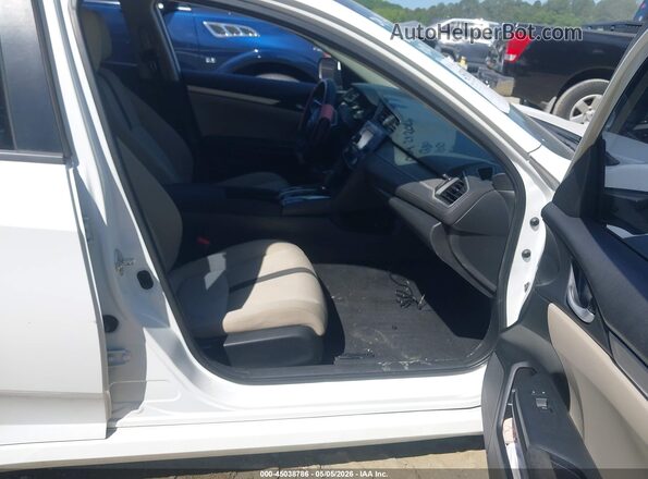 2HGFC2F50JH541287 2018 HONDA CIVIC White Widok wnętrza z przodu