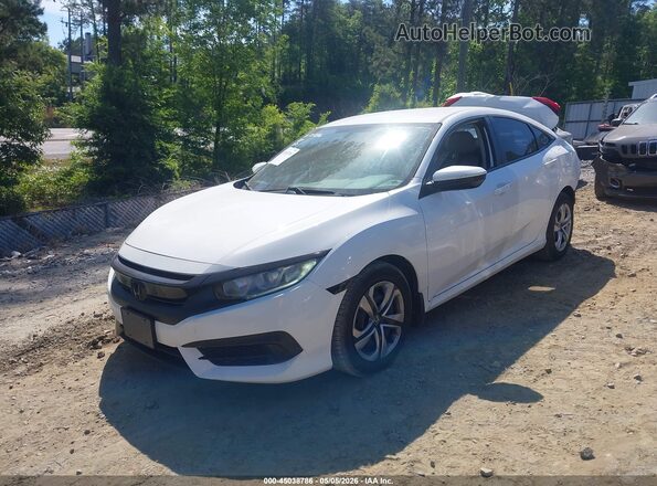 2HGFC2F50JH541287 2018 HONDA CIVIC White Przód lewy