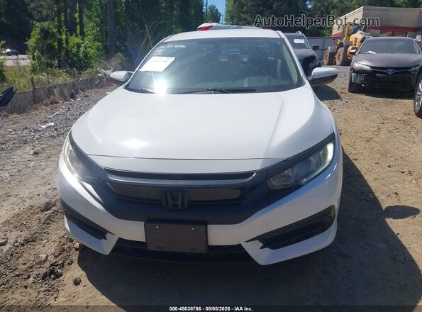 2HGFC2F50JH541287 2018 HONDA CIVIC White Widok deski rozdzielczej