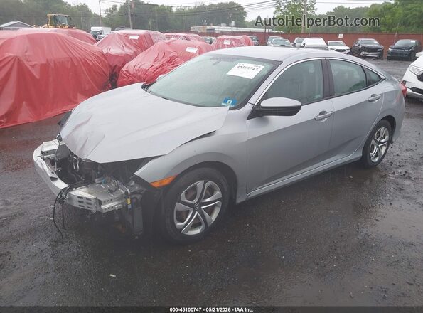 2HGFC2F50JH573950 2018 HONDA CIVIC White Front left