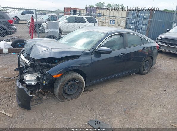 2HGFC2F50JH597939 2018 HONDA CIVIC Blue Widok wnętrza 360 stopni