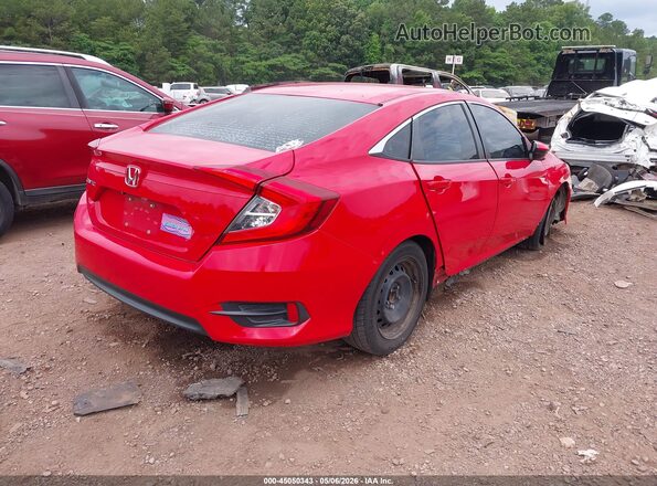 2HGFC2F51HH576074 2017 HONDA CIVIC Red Задня права чверть