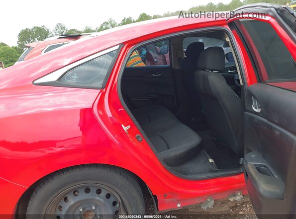2HGFC2F51HH576074 2017 HONDA CIVIC Red Вид наклейки з VIN-кодом
