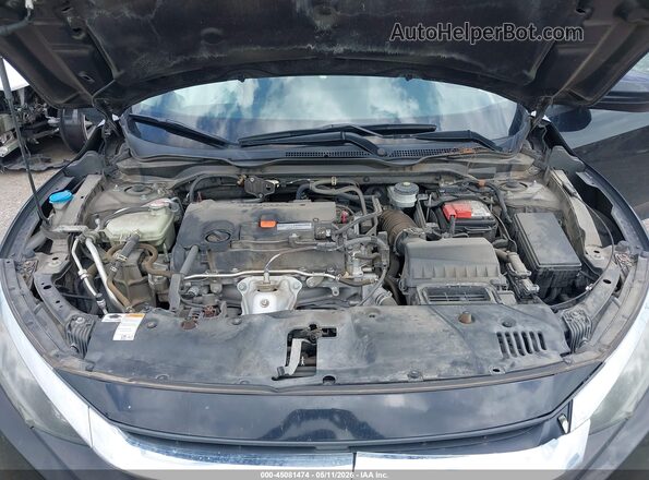 2HGFC2F51JH591552 2018 HONDA CIVIC Black Widok z tyłu