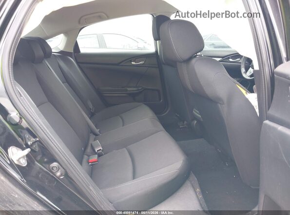 2HGFC2F51JH591552 2018 HONDA CIVIC Black Widok naklejki z numerem VIN