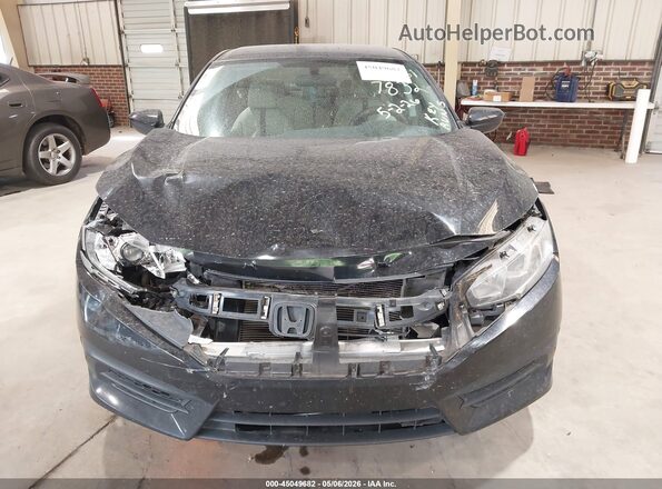 2HGFC2F51JH607832 2018 HONDA CIVIC Black ხელსაწყოთა პანელის ხედი