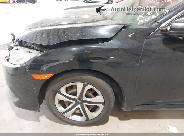 2HGFC2F51JH607832 2018 HONDA CIVIC Black წინა ხედი